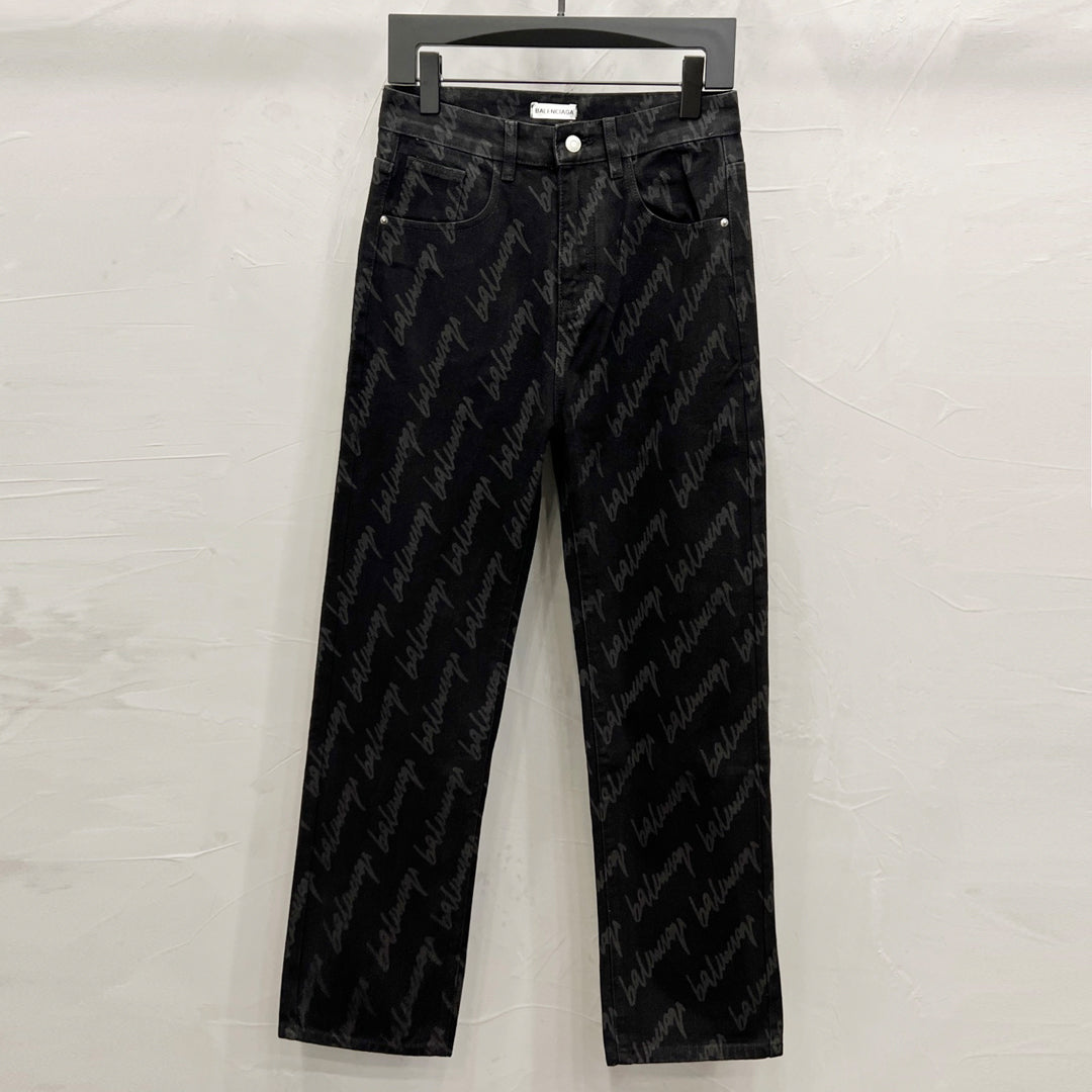 2025SS Man Lettering LOGO Jeans