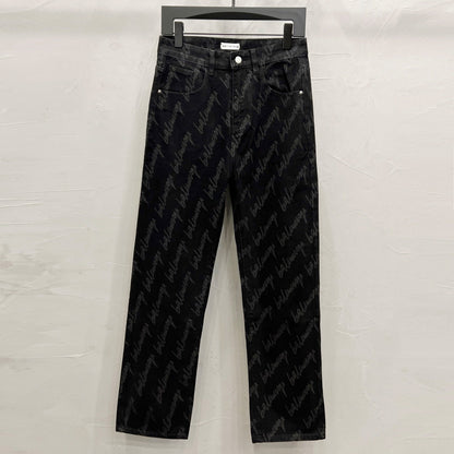 2025SS Man Lettering LOGO Jeans