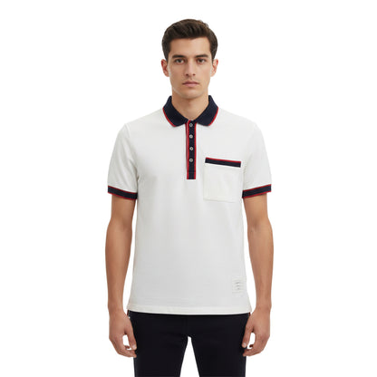 MR.TOM 4-Bar Basic POLO Shirt