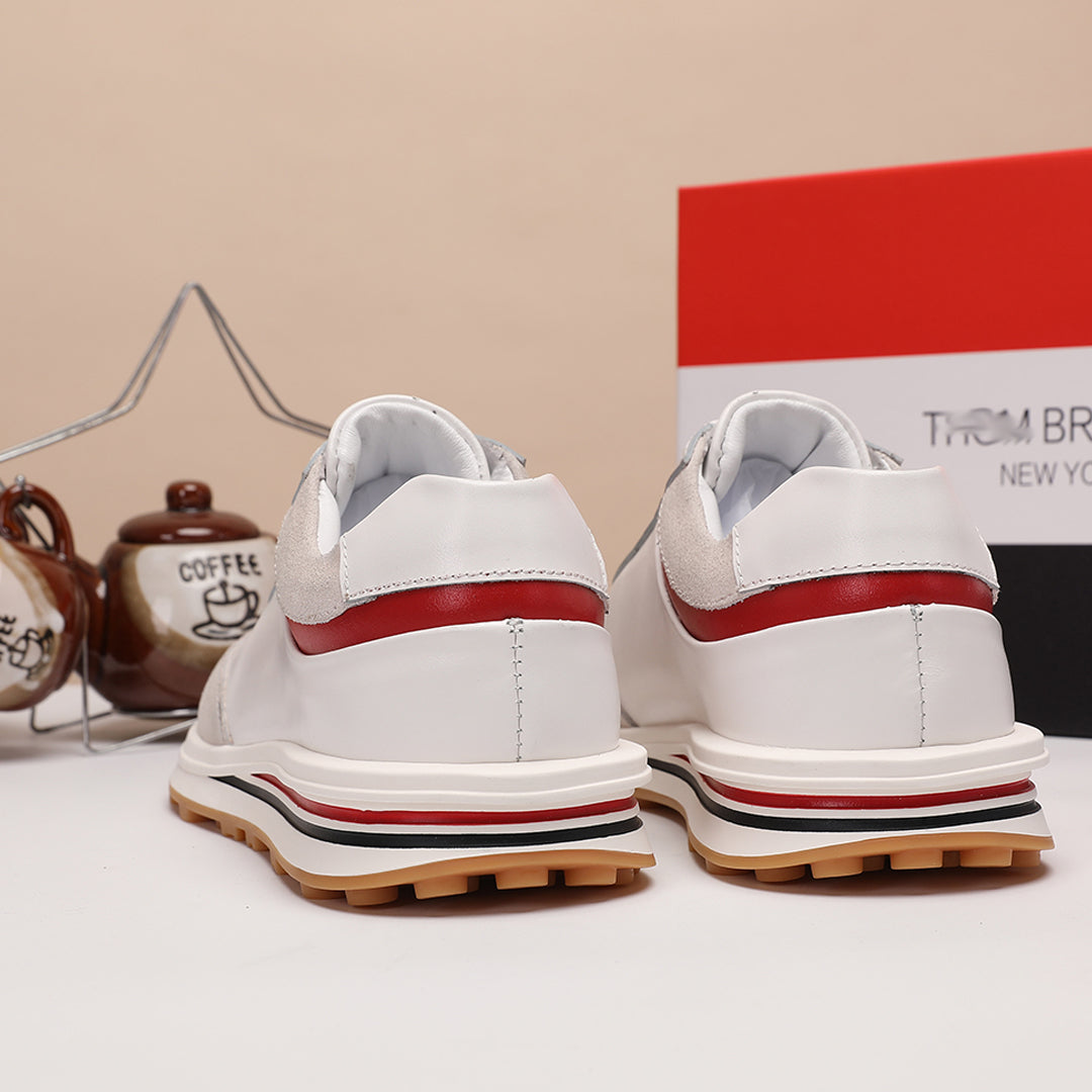 MR.TOM 2025ss Leather sneakers