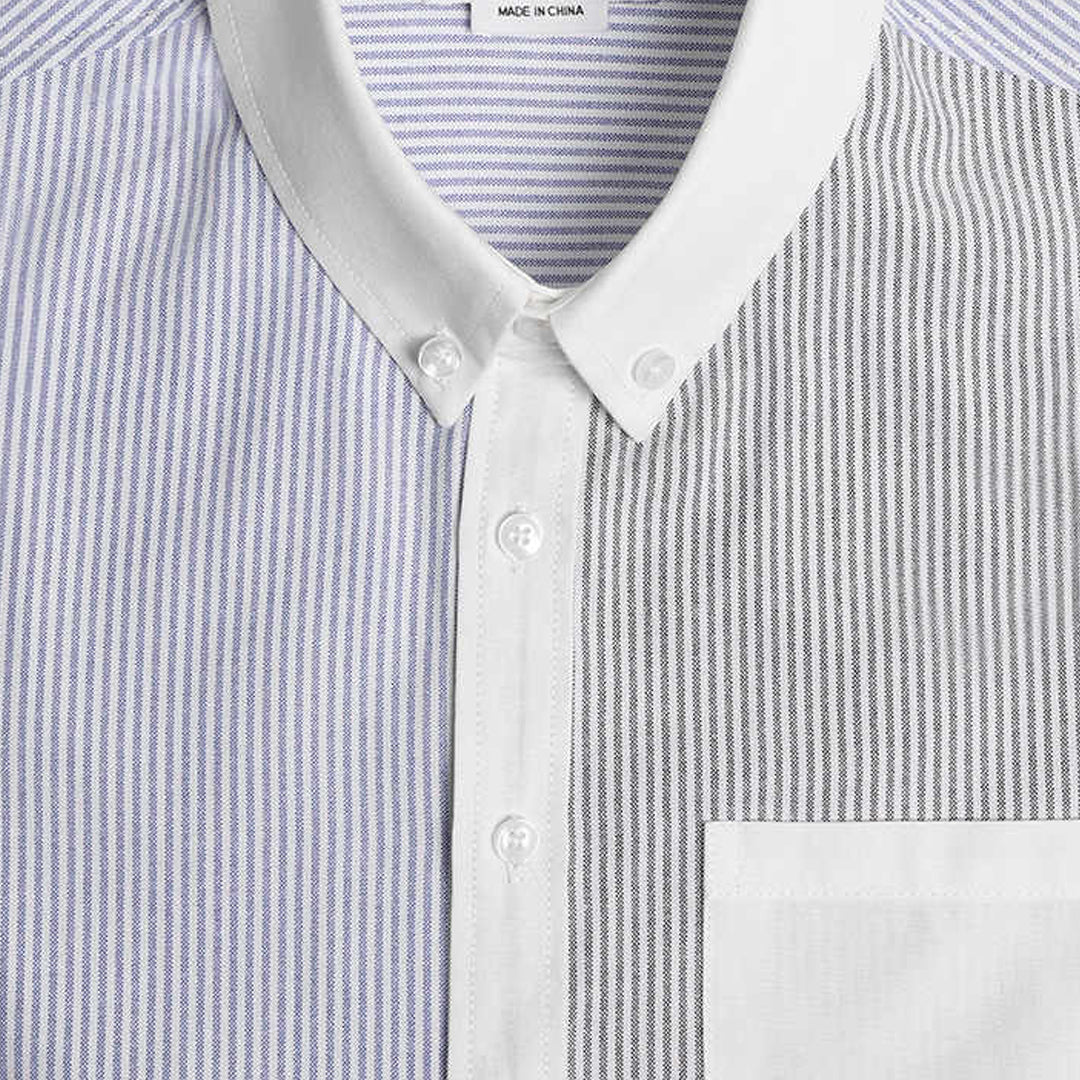 MR.TOM Blue striped shirt