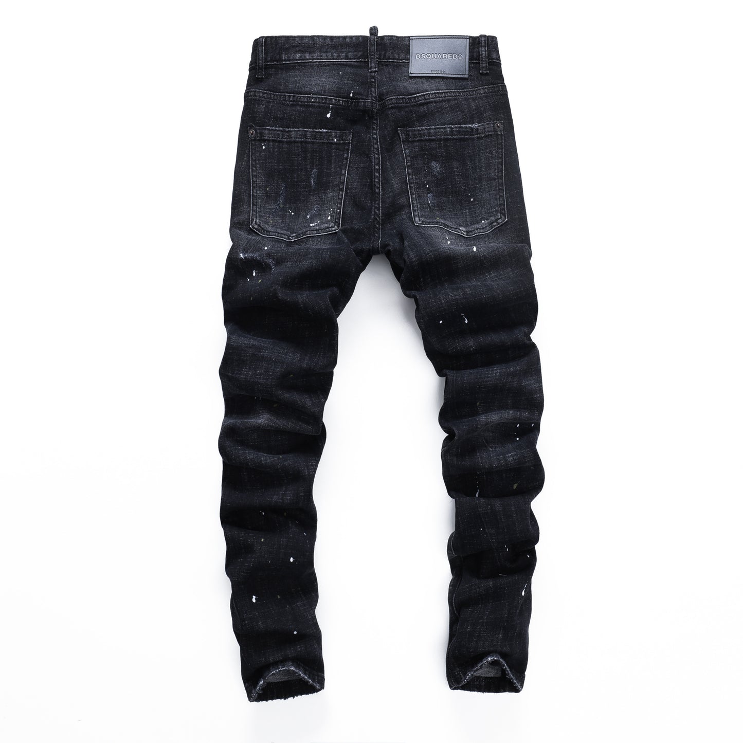 dsquared2 New Man Ink splash Hole Jeans