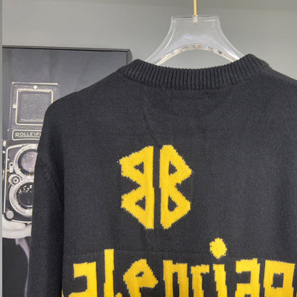 2025ss Man Destroyed Sweater