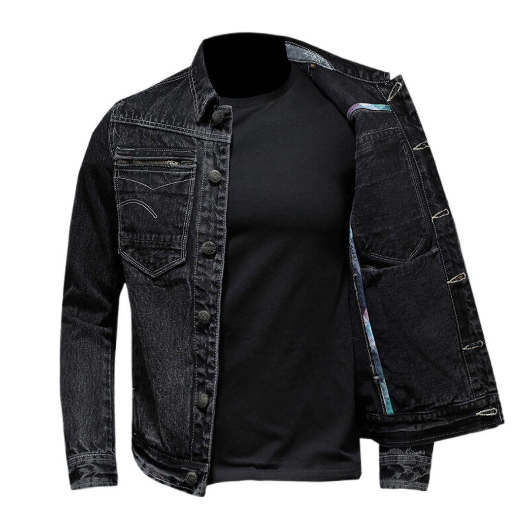 SOLA-DSQ2 Men's Loose Denim Jacket
