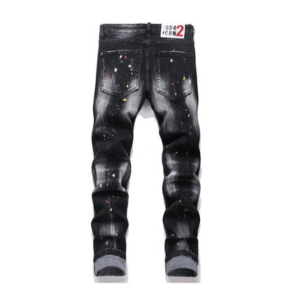 dsquared2 2026ss Letter Hole Jeans