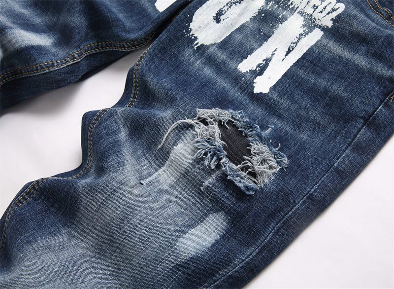 SOLA-DSQ2 embroidery Jeans