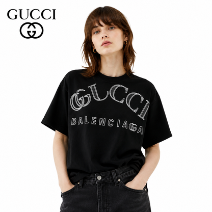 Gucci x Balenciaga Logo T-Shirt