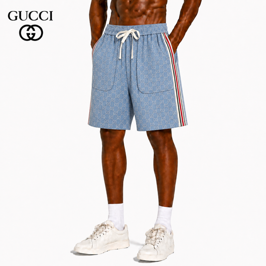 Gucci Signature D82A Shorts