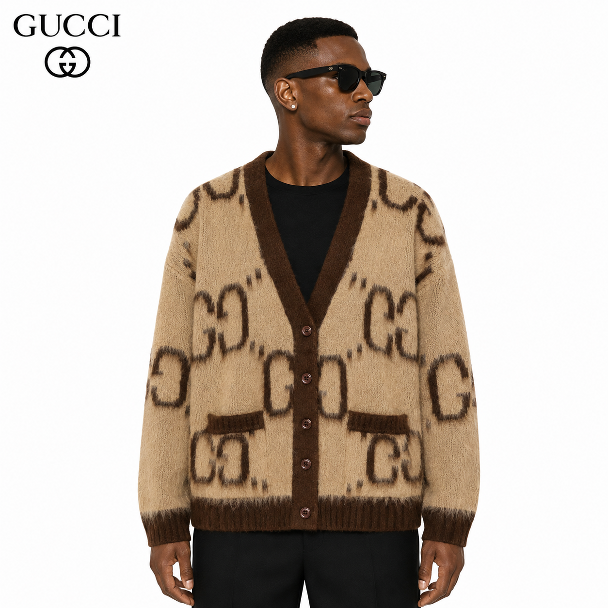 Gucci Signature D41D Sweater