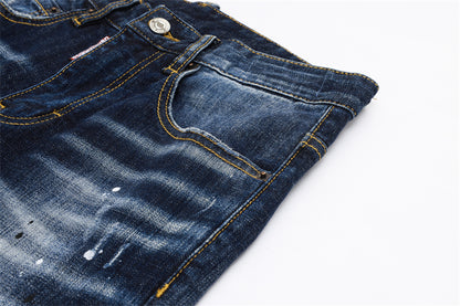 SOLA-DSQ2 New Man Casual trousers Hole Jeans