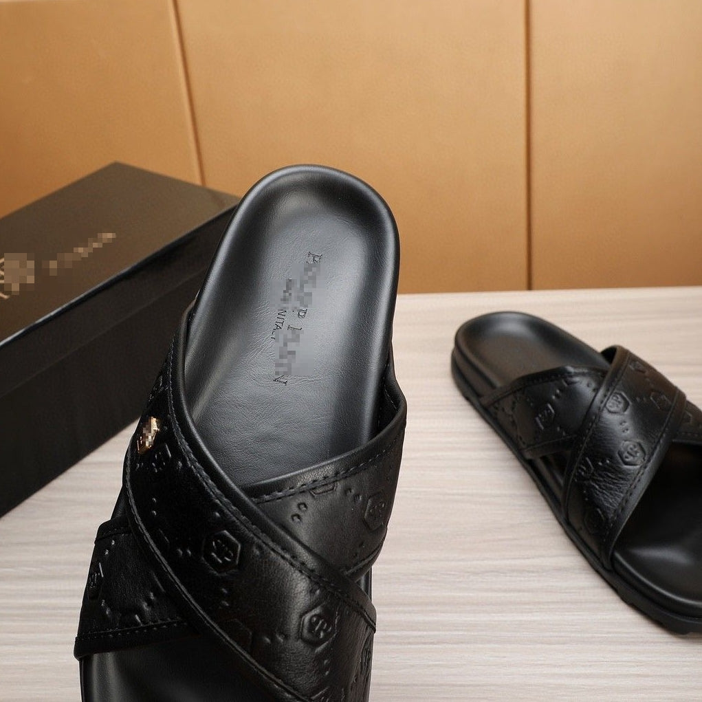 PP leather slippers