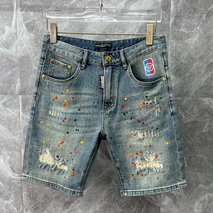 SOLA-PP Inkjet Short Jeans