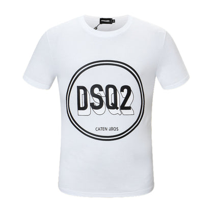 New-D2 Print 2024ss Cotton T-shirt