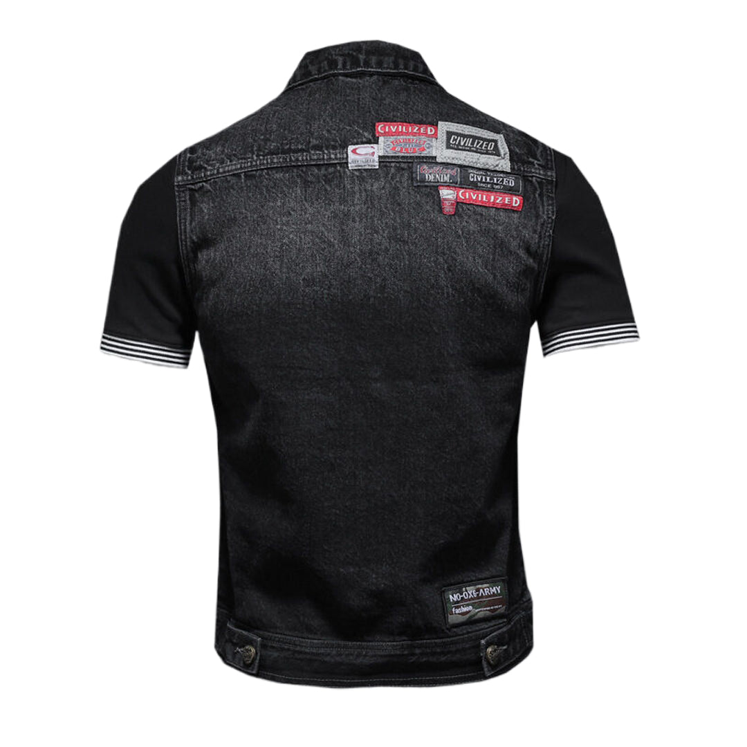 SOLA-DSQ2 24ss cowboy Denim vest