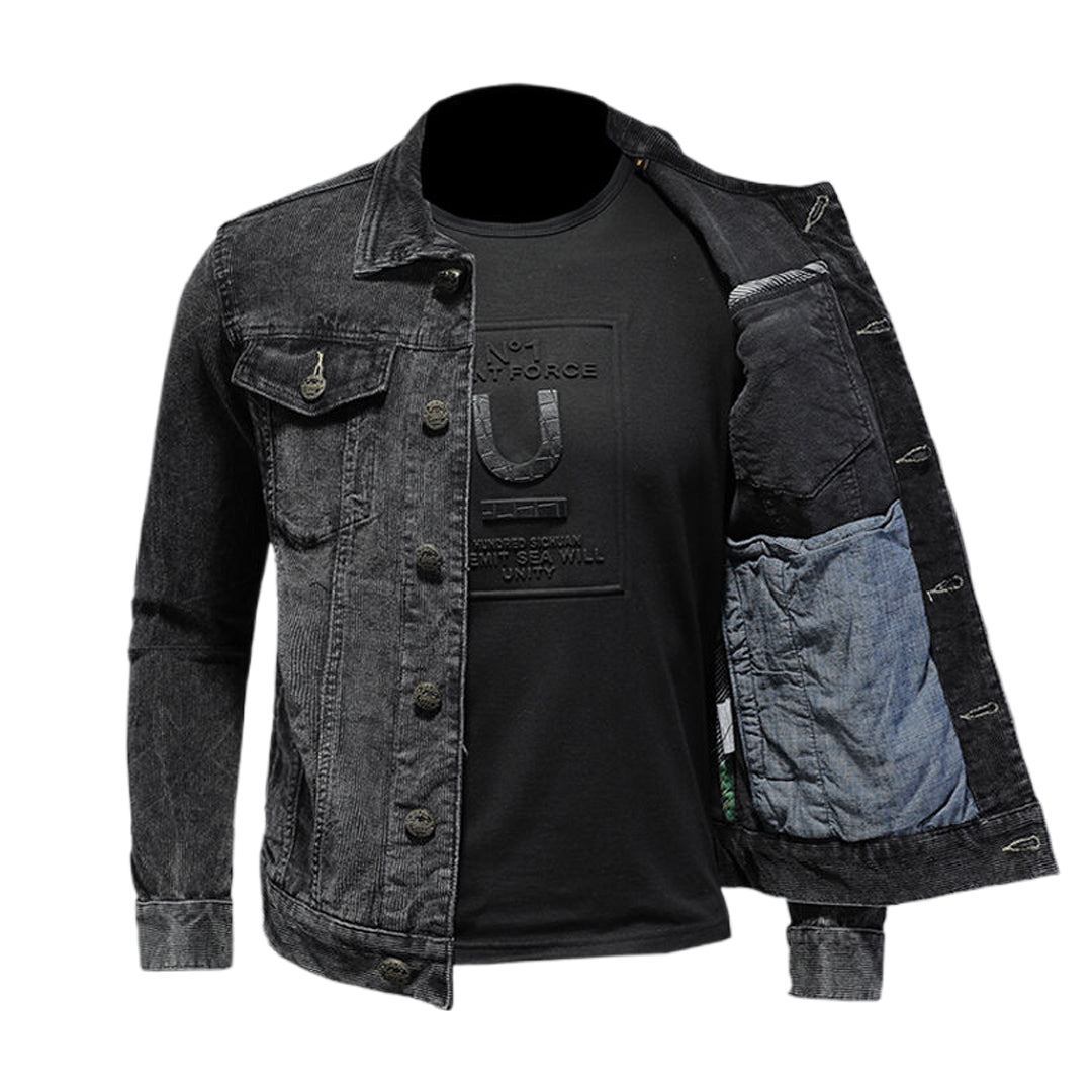 SOLA-DSQ2 2024ss Black Denim Jacket