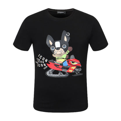 SOLA-D2 Print 2024ss Loose T-shirt