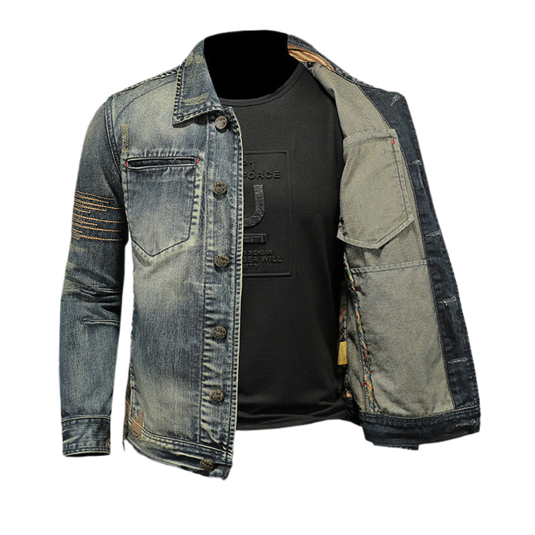 SOLA-DSQ2 2024ss Blue Denim Jacket
