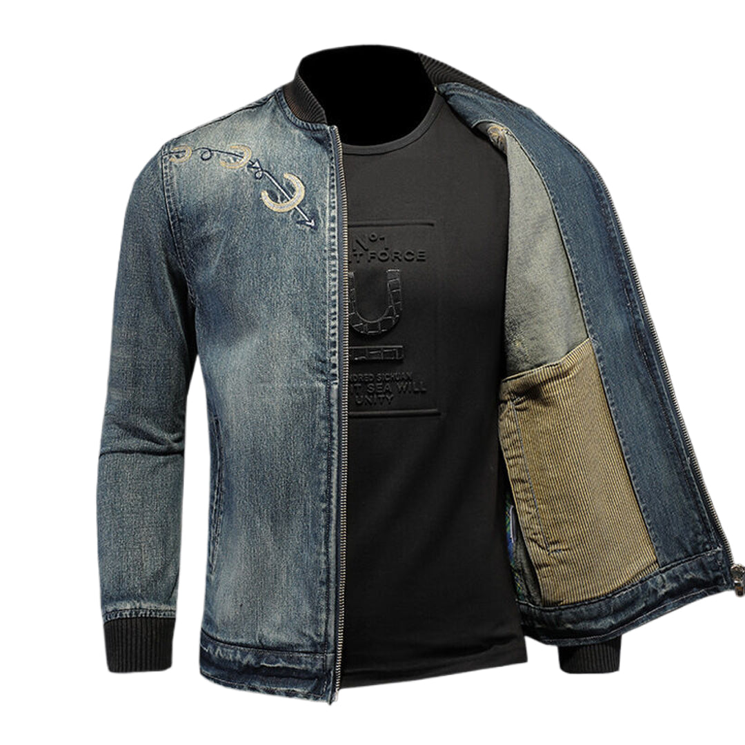 SOLA-DSQ2 2024ss Blue Denim Jacket