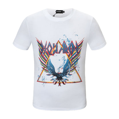 New-D2 Print 2024ss Cotton T-shirt
