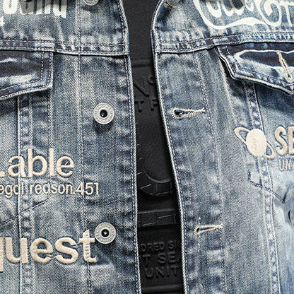 SOLA-DSQ2 24ss Blue Denim Jacket