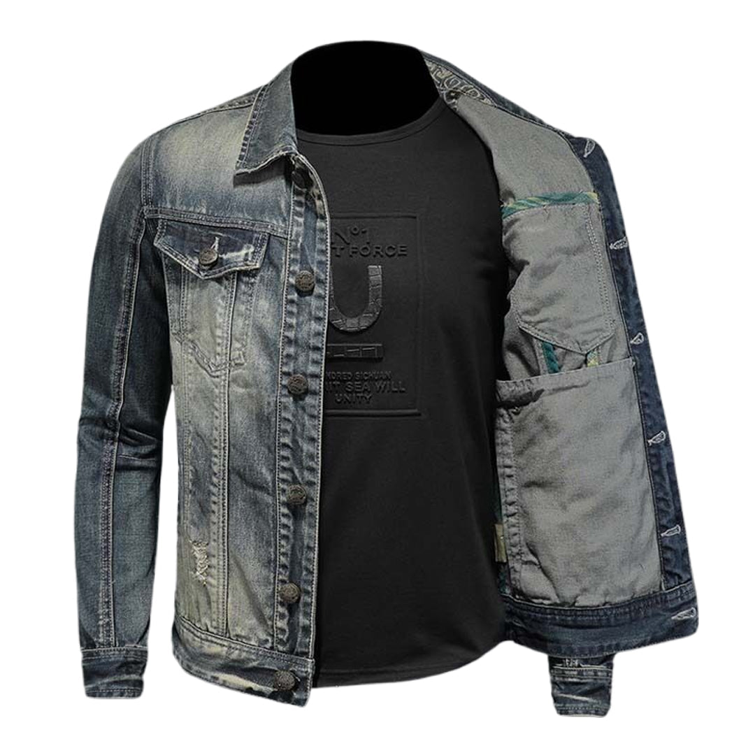 SOLA-DSQ2 24ss Blue Denim Jacket