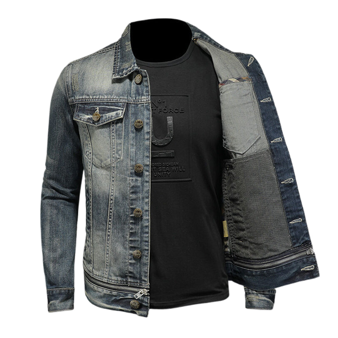 SOLA-DSQ2 24ss Blue Denim Jacket