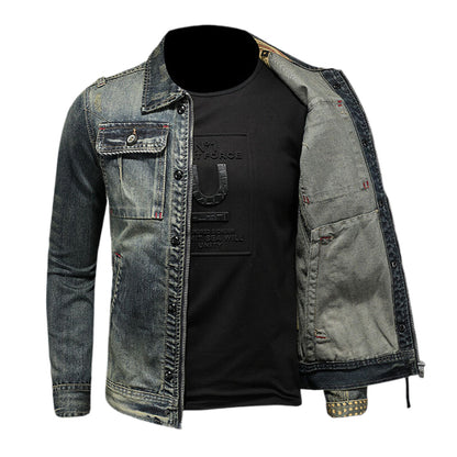 SOLA-DSQ2 Black Denim Jacket