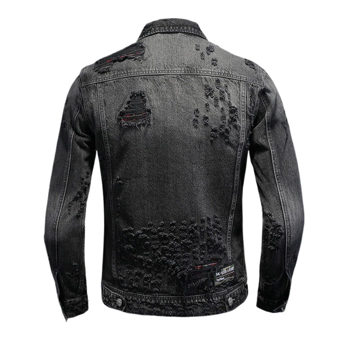 SOLA-DSQ2 Black Denim Jacket