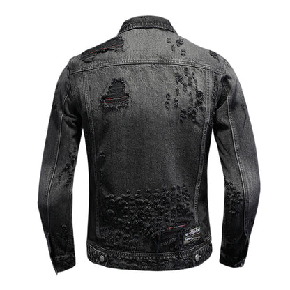 SOLA-DSQ2 Black Denim Jacket