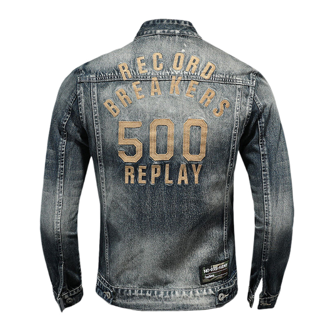 SOLA-DSQ2 2024ss Blue Denim Jacket