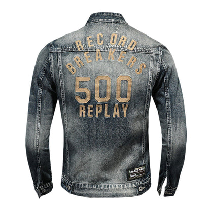 SOLA-DSQ2 2024ss Blue Denim Jacket