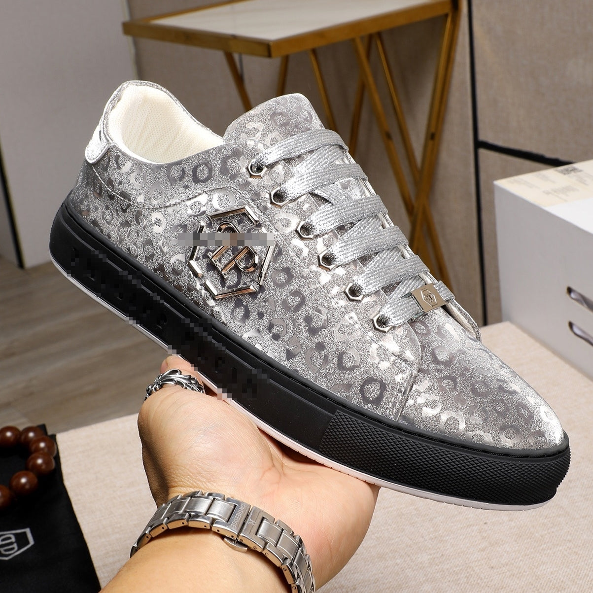 SOLA New Men's Leather Sneakers