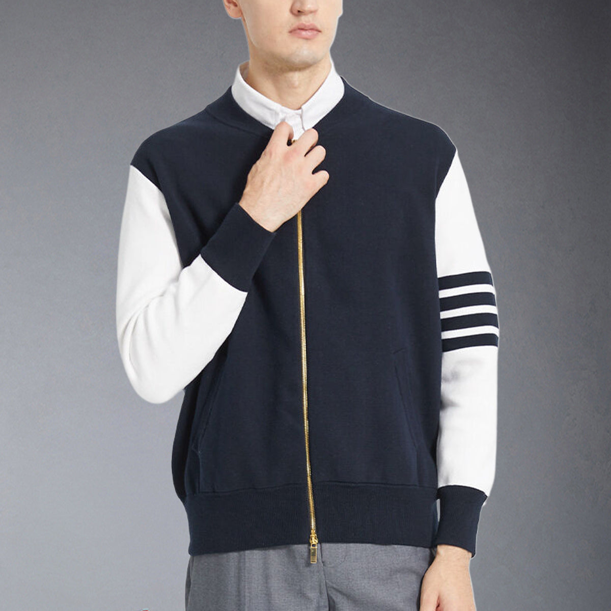 MR.TOM Color matching Jacket