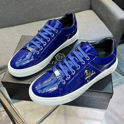PP New Skull leather Sneakers