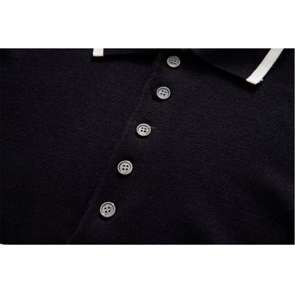 MR.TOM Contrast stripes POLO Shirt