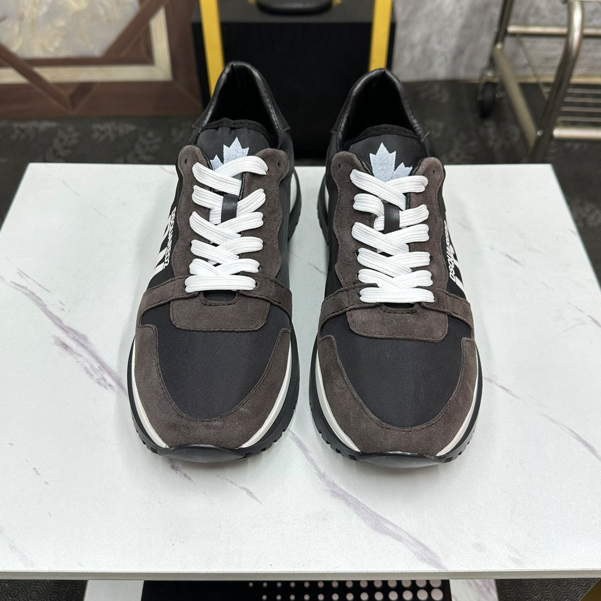 SOLA-DSQ2 New Men's Leather sneakers