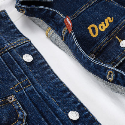 DSQ2 2026ss Man Prints Denim Jacket