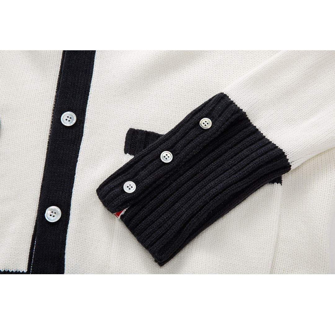 MR.TOM  2025ss Colorblock sweater