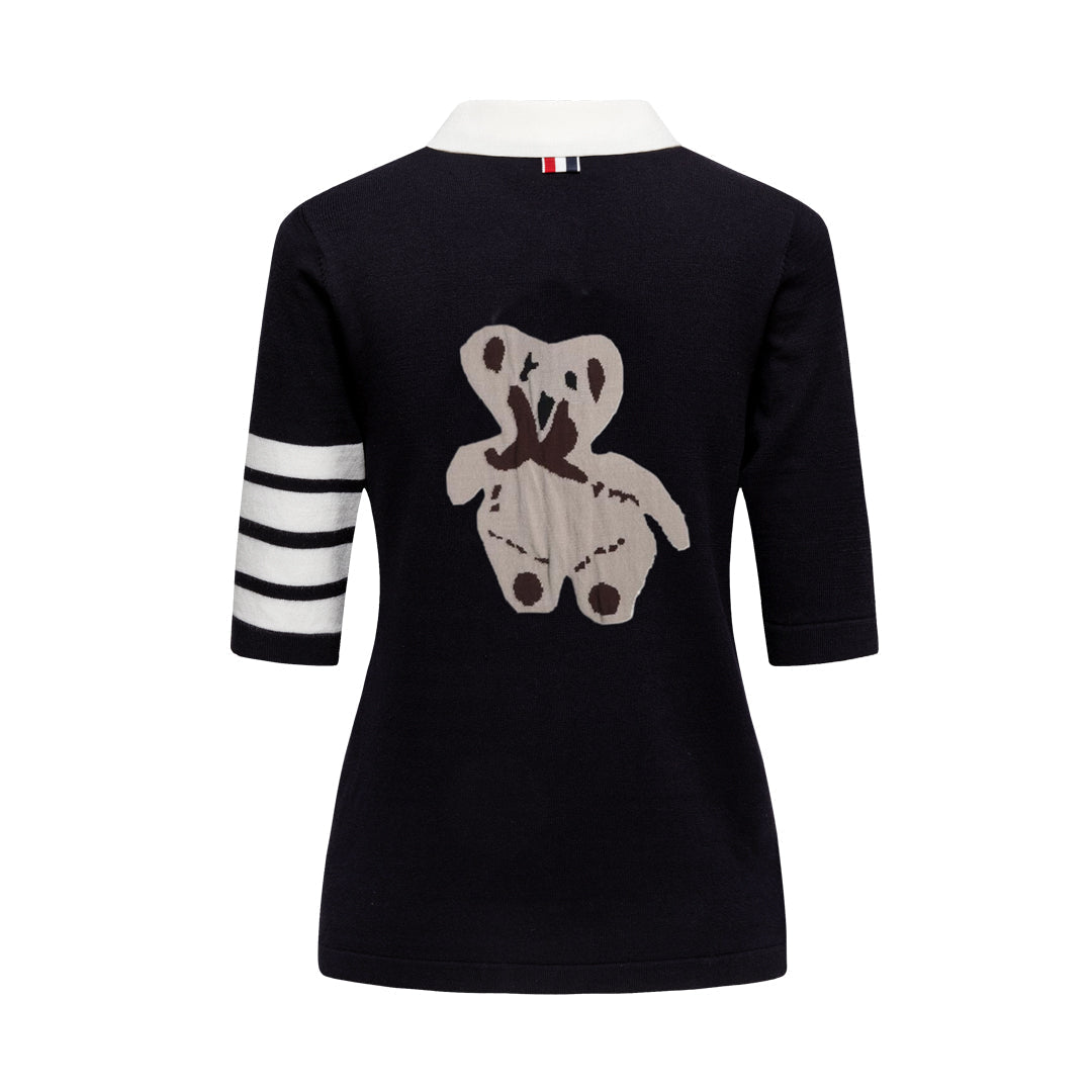 MR.TOM  Women Bear POLO shirt