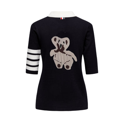 MR.TOM  Women Bear POLO shirt