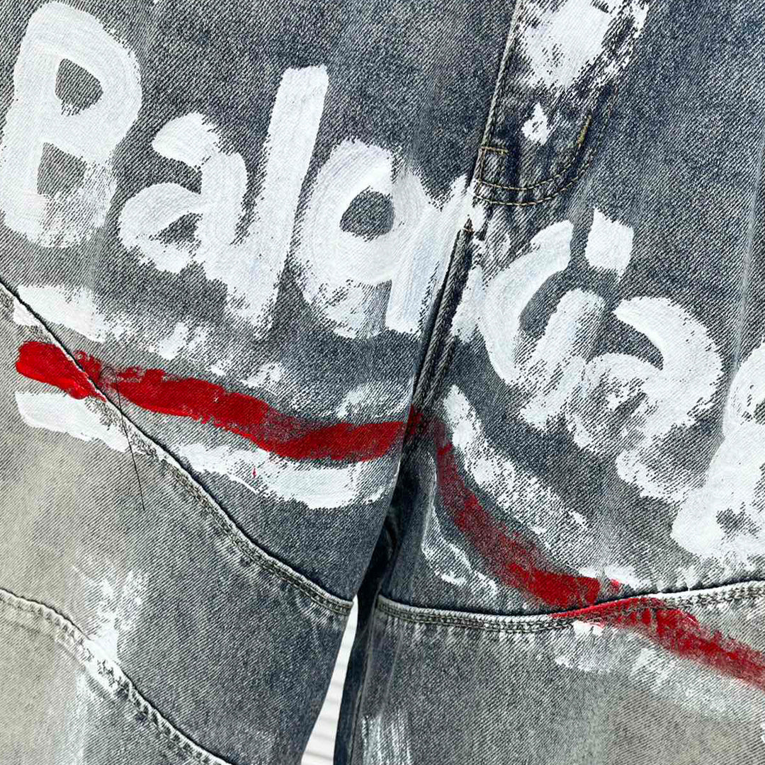 2025SS Graffiti Man Jeans