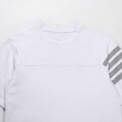 MR.TOM 2025SS Four-bar T-Shirt