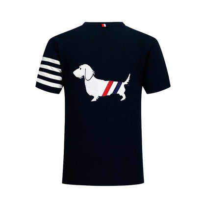 MR.TOM Puppy embroidery T-shirt