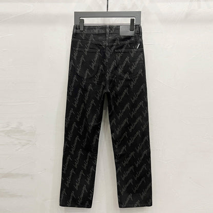 2025SS Man Lettering LOGO Jeans