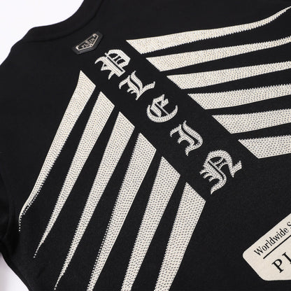 PIEIN 2025SS Unisex Black Hoodie