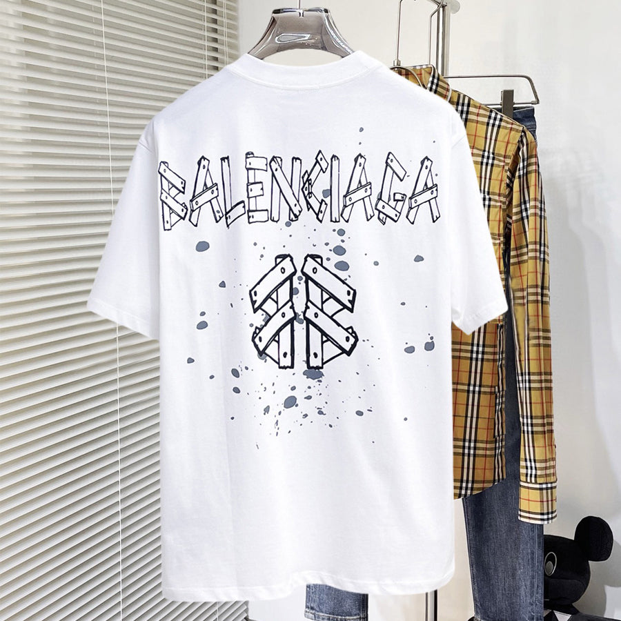 Balenciaga Fashion Loose Fit T-Shirt