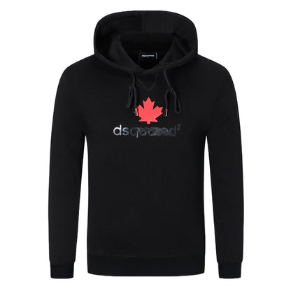 SOLA-DSQ2 24ss Printing Maple Leaf Hoodie