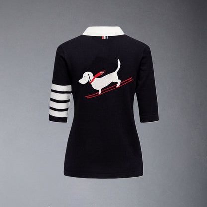 MR.TOM  Women puppy POLO shirt