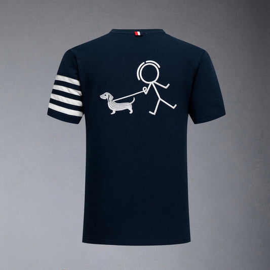 MR.TOM Puppy embroidered T-shirt