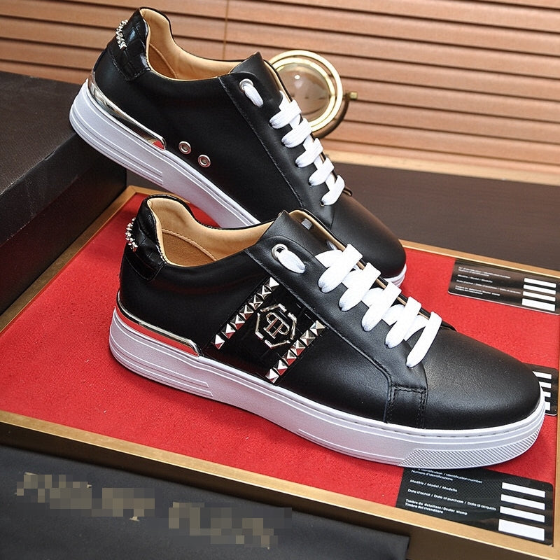 PP Men's Leather Sneakers
